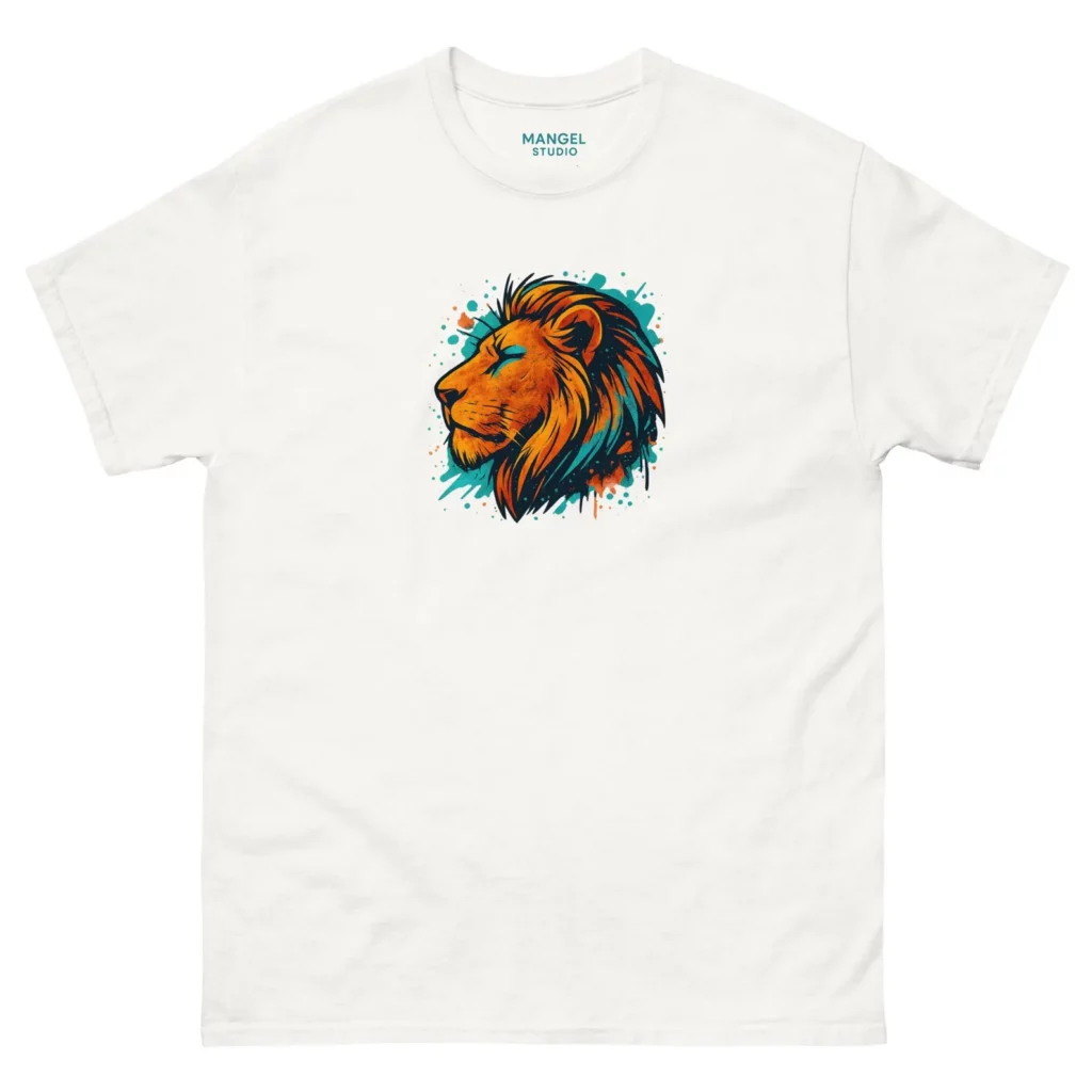 LION STATIC Uniseks klassiek T-shirt